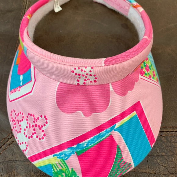 Lilly Pulitzer Visor Great Condition - Picture 2 of 3